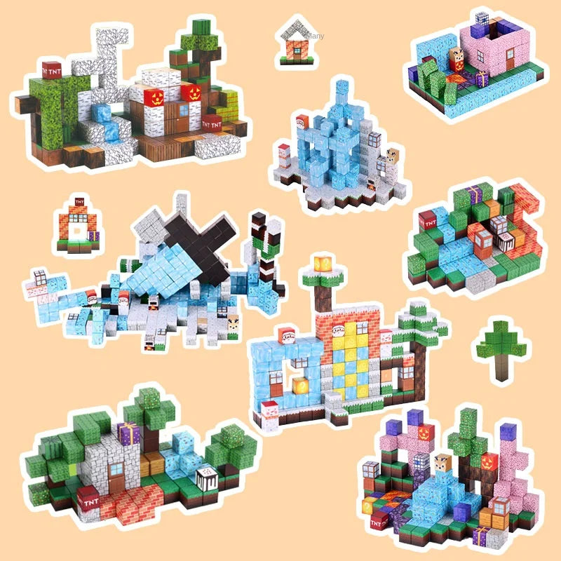 Magnetic Gaming Building Blocks