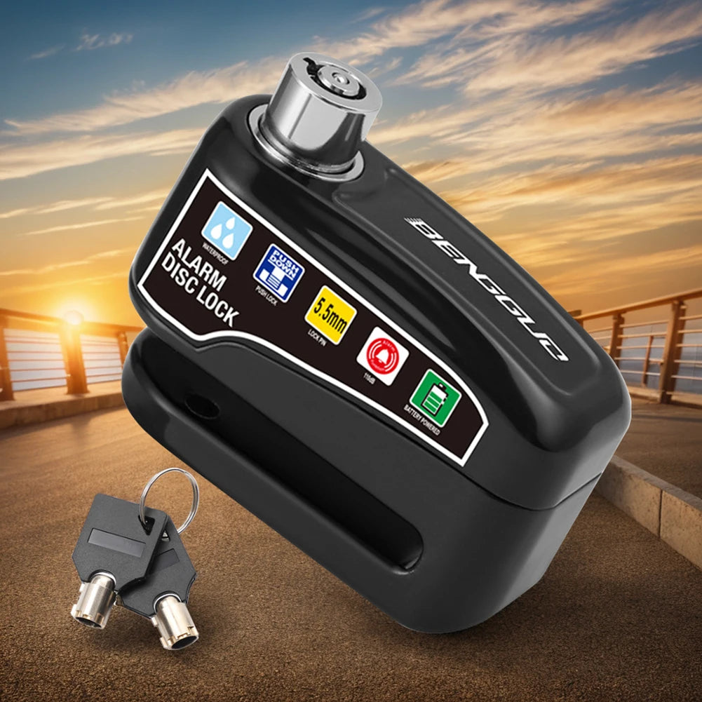 Motorbike Alarm Disc Brake Lock