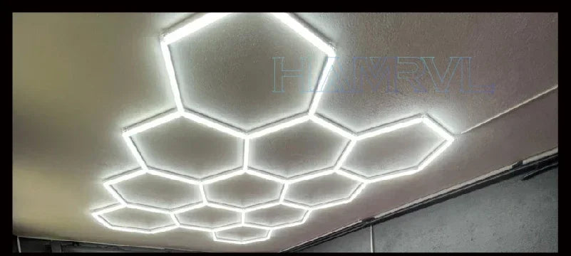Hexagon LED lighting