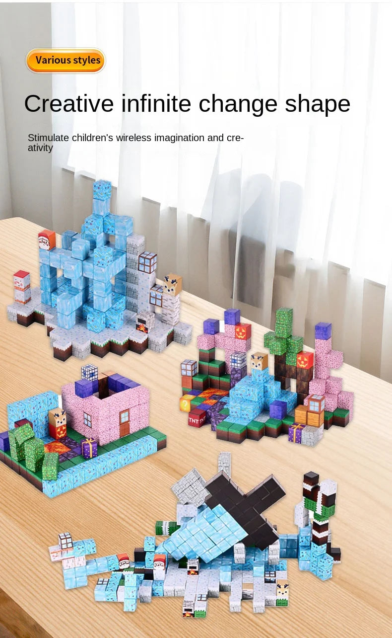 Magnetic Gaming Building Blocks