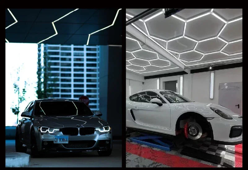 Hexagon LED lighting