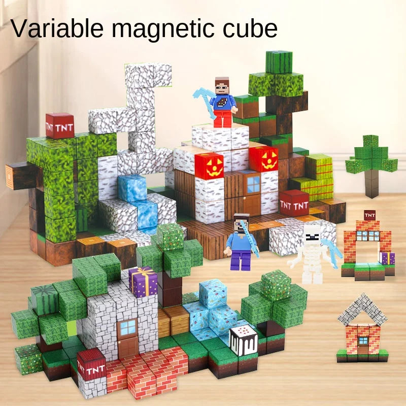 Magnetic Gaming Building Blocks