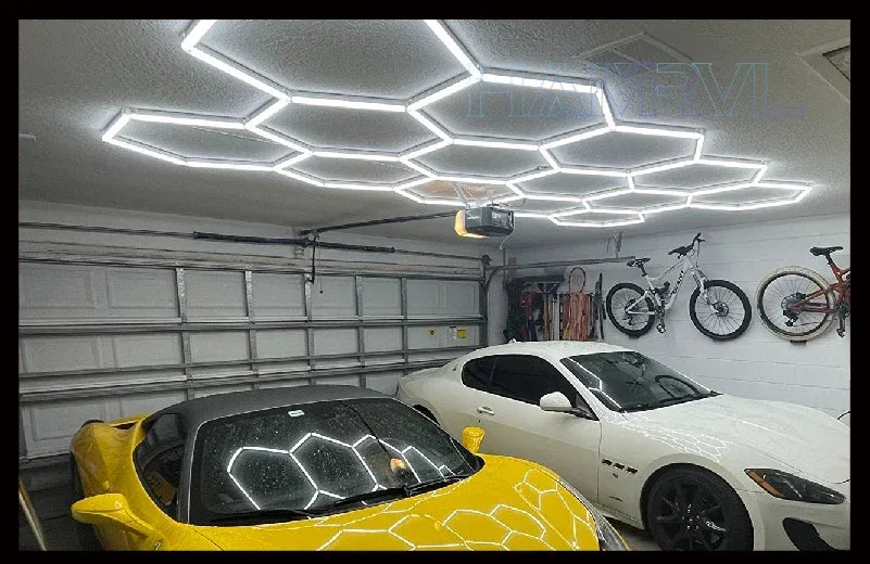 Hexagon LED lighting