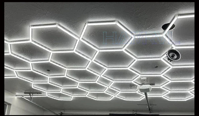 Hexagon LED lighting