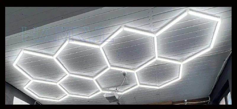 Hexagon LED lighting