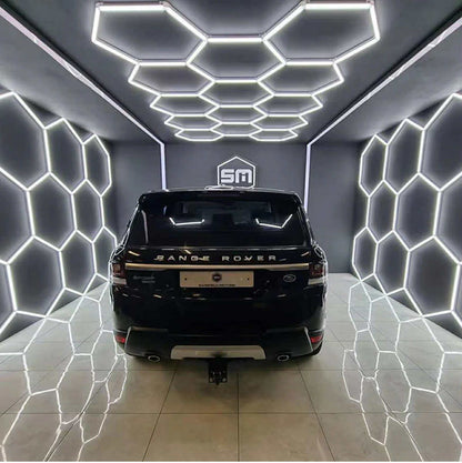 Hexagon LED lighting