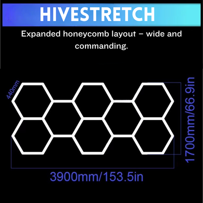 Hexagon LED lighting