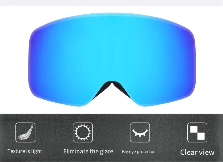 Anti Fog Ski & Snowboard Goggles