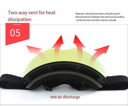 Anti Fog Ski & Snowboard Goggles