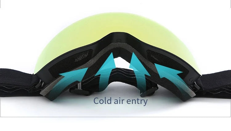Anti Fog Ski & Snowboard Goggles