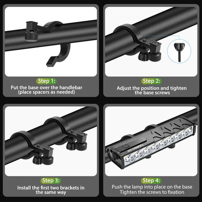 BeamBank™ Ultra Bright Bike Light With Power Bank