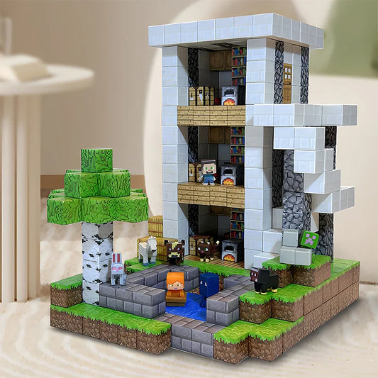 Magnetic Gaming Building Blocks