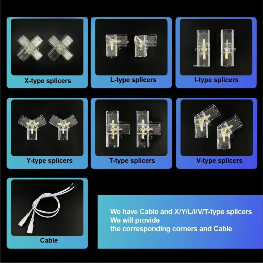 Hexagon LED lighting