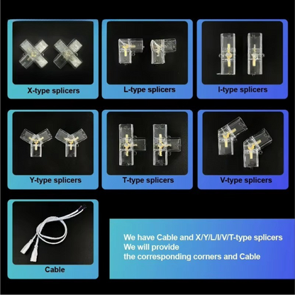 Hexagon LED lighting