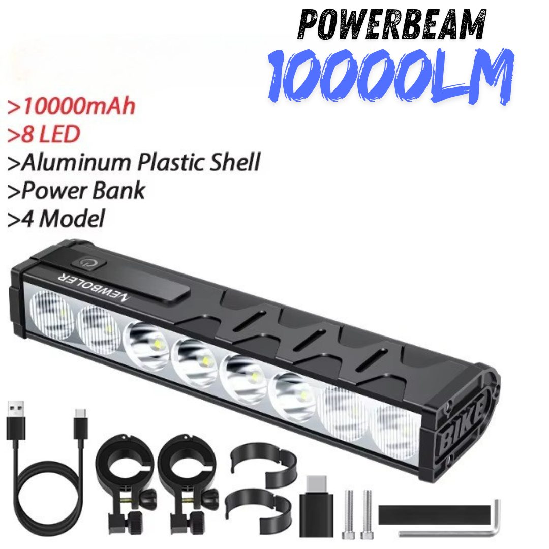 BeamBank™ Ultra Bright Bike Light With Power Bank