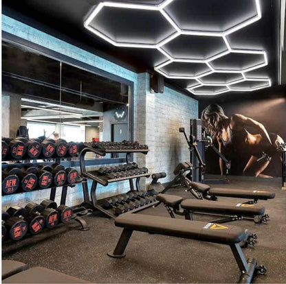 Hexagon LED lighting